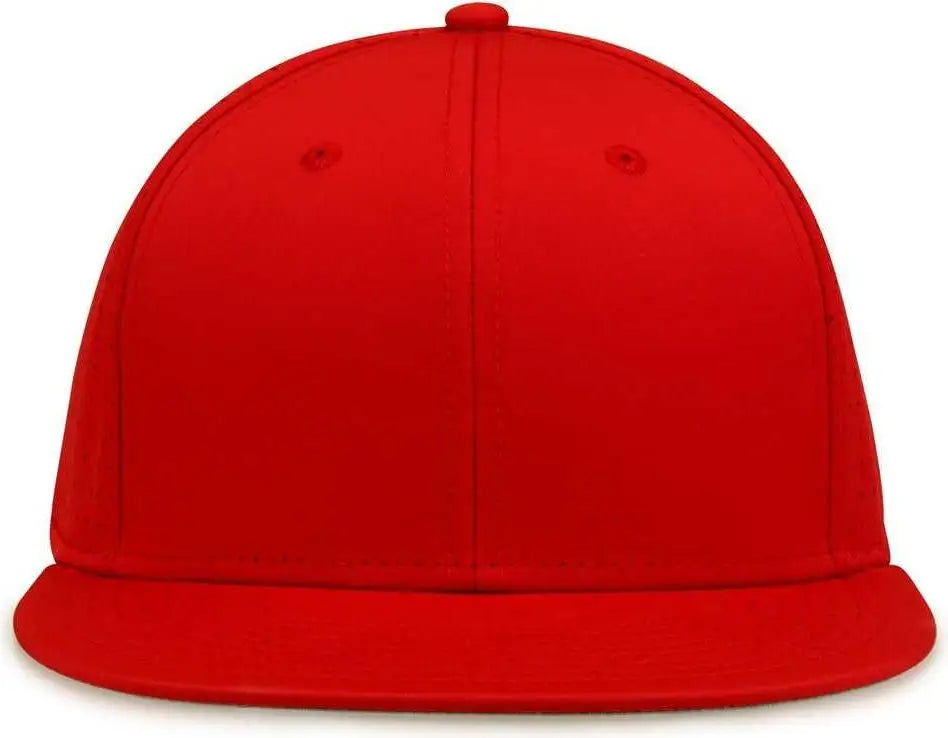 The Game GB906 Perforated GameChanger Snapback Cap - Red - Red / One Size Fits Most