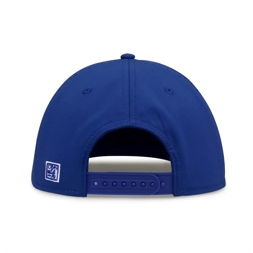 The Game GB906 Perforated GameChanger Snapback Cap - Royal - Royal / One Size Fits Most