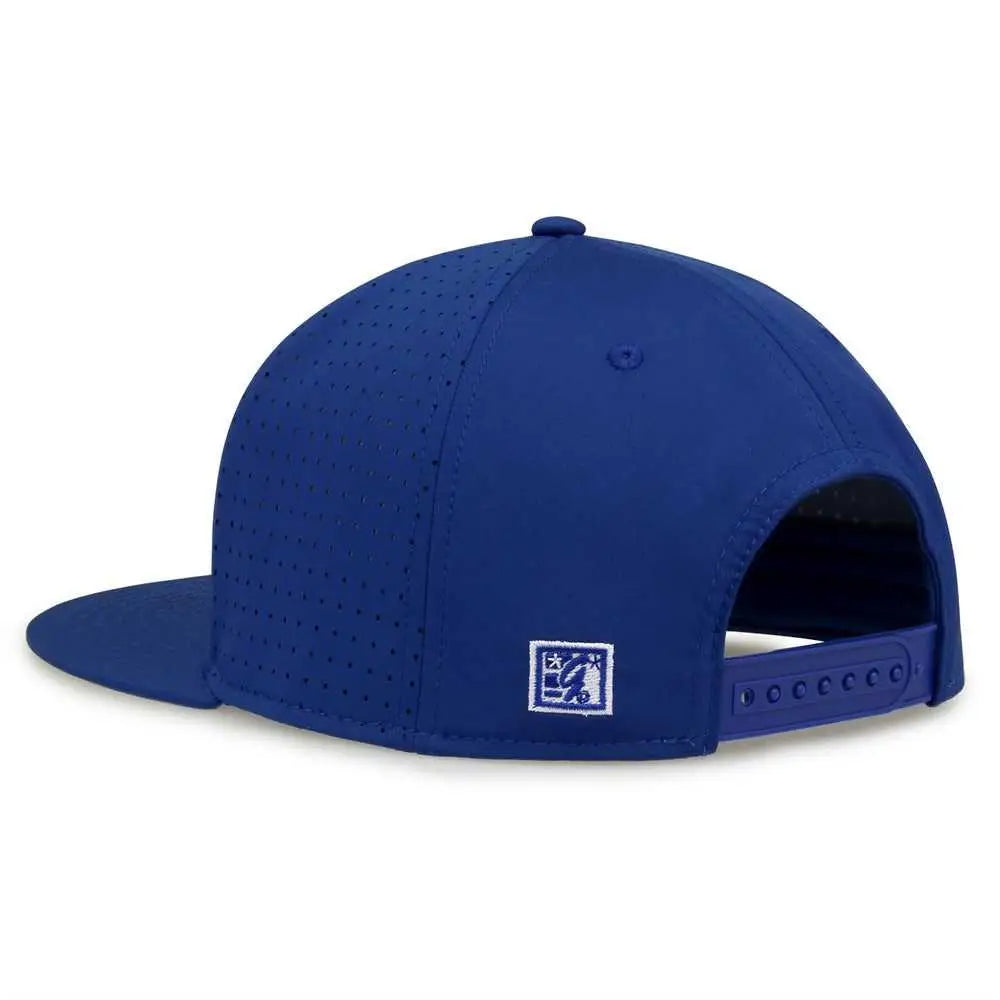 The Game GB906 Perforated GameChanger Snapback Cap - Royal - Royal / One Size Fits Most