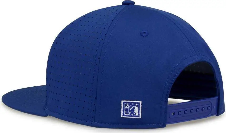 The Game GB906 Perforated GameChanger Snapback Cap - Royal - Royal / One Size Fits Most