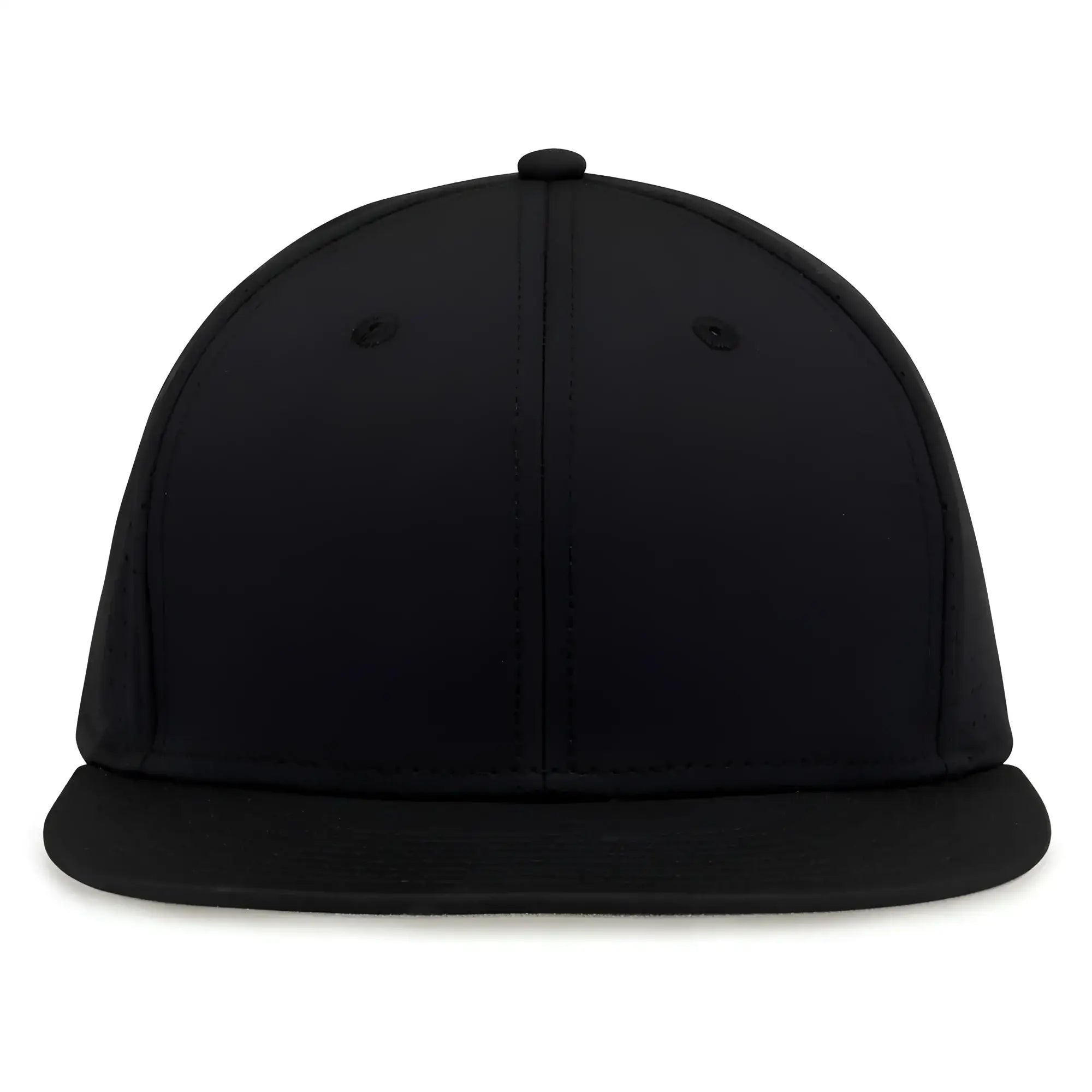 The Game GB906Y Youth Perforated GameChanger Snapback Cap - Black - Black / Youth One Size Fits Most