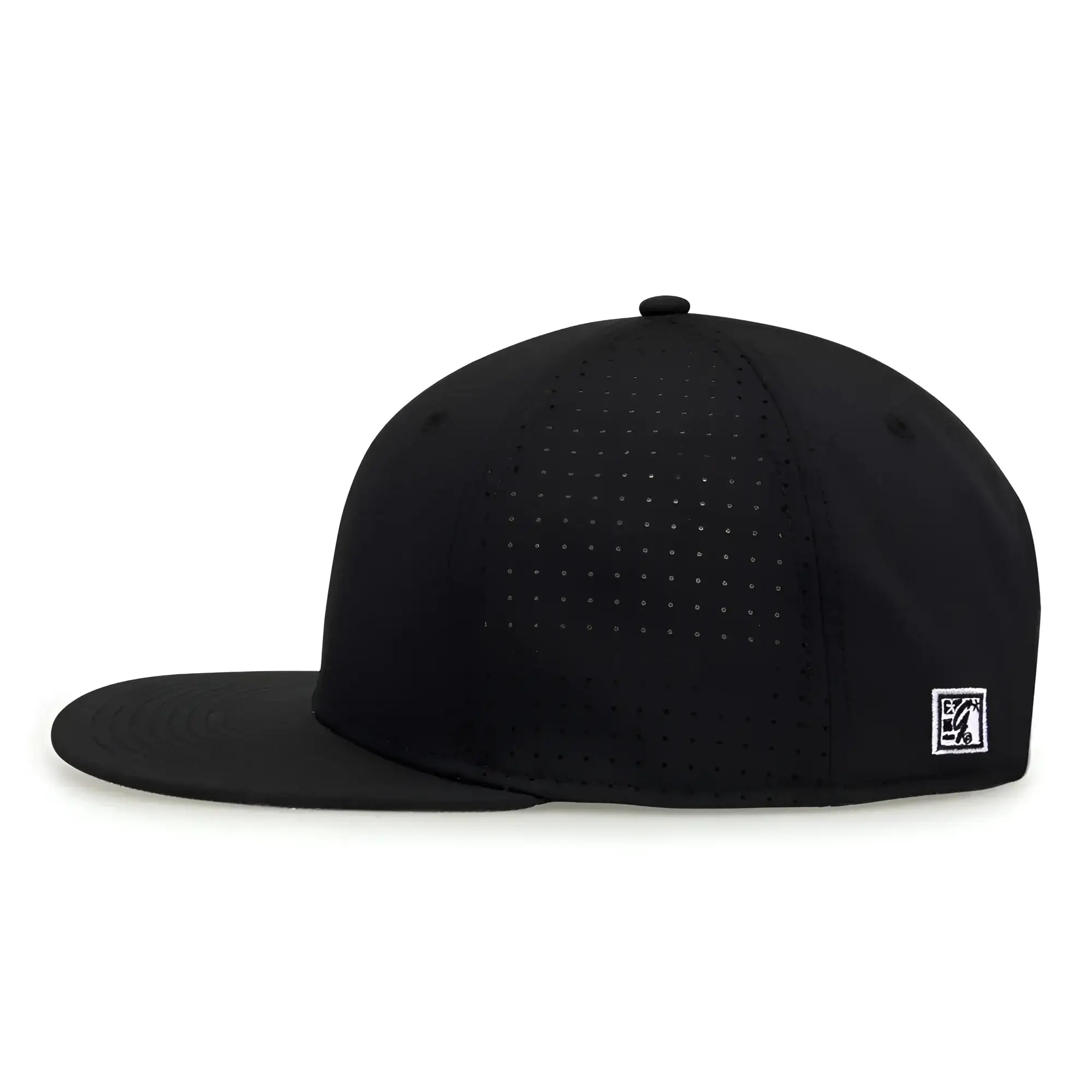 The Game GB906Y Youth Perforated GameChanger Snapback Cap - Black - Black / Youth One Size Fits Most