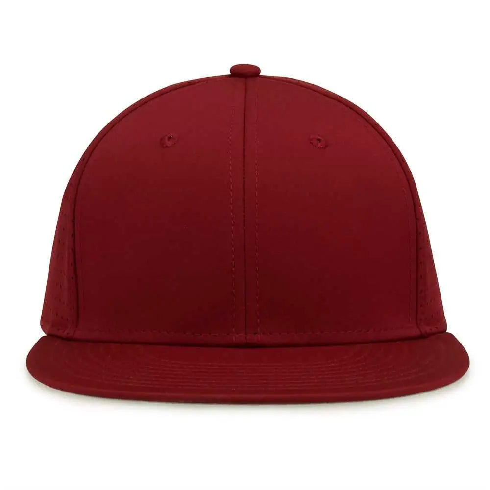 The Game GB906Y Youth Perforated GameChanger Snapback Cap - Cardinal - Cardinal / Youth One Size Fits Most