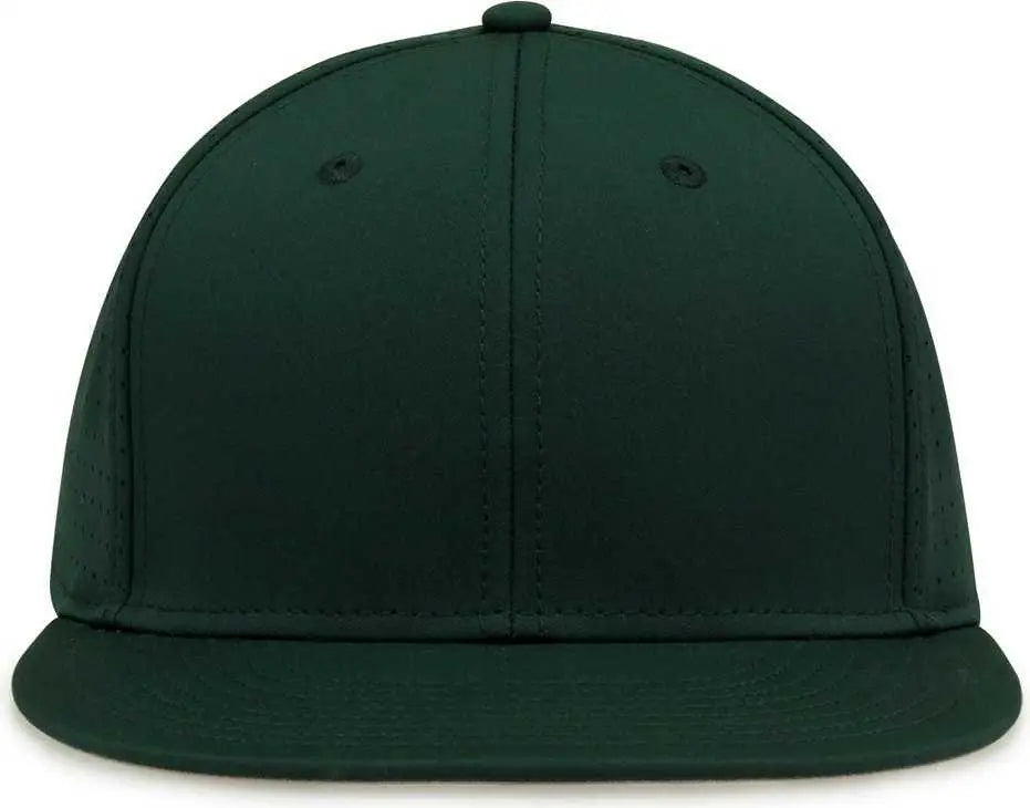 The Game GB906Y Youth Perforated GameChanger Snapback Cap - Dark Green - Forest / Youth One Size Fits Most