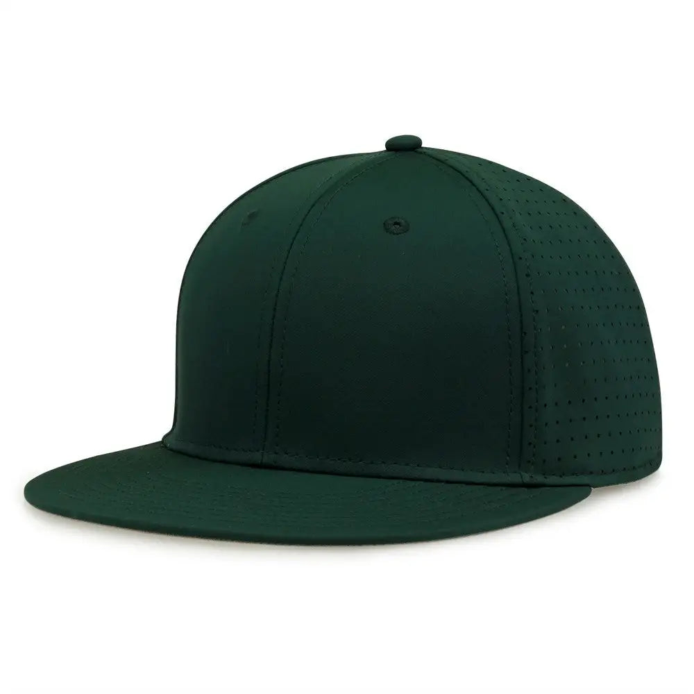 The Game GB906Y Youth Perforated GameChanger Snapback Cap - Dark Green - Forest / Youth One Size Fits Most