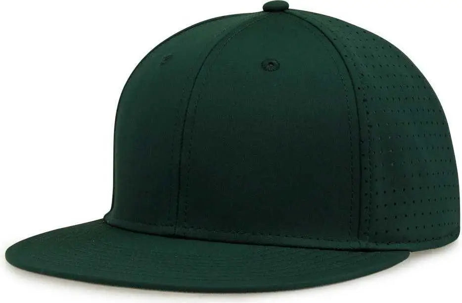 The Game GB906Y Youth Perforated GameChanger Snapback Cap Dark Green Forest / Youth One Size Fits Most