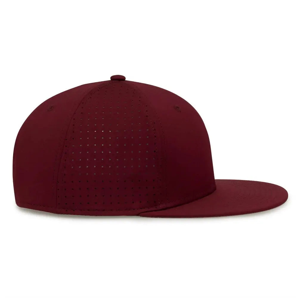 The Game GB906Y Youth Perforated GameChanger Snapback Cap - Dark Maroon - Maroon / Youth One Size Fits Most