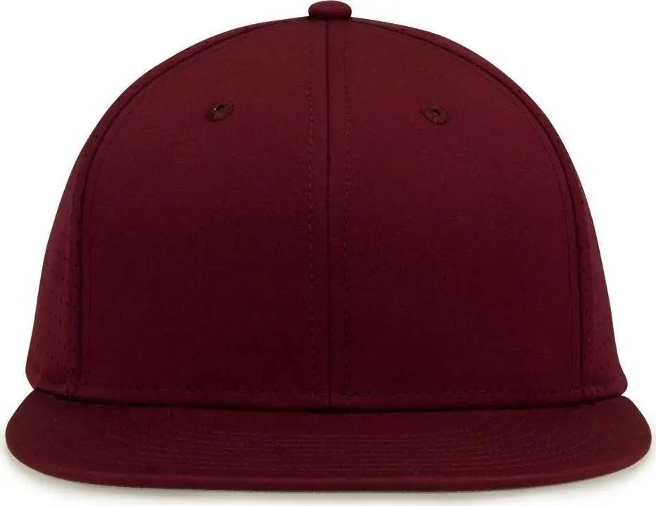 The Game GB906Y Youth Perforated GameChanger Snapback Cap - Dark Maroon - Maroon / Youth One Size Fits Most