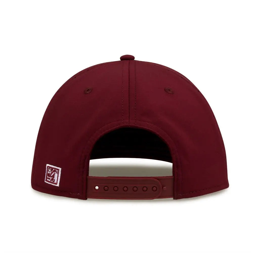 The Game GB906Y Youth Perforated GameChanger Snapback Cap - Dark Maroon - Maroon / Youth One Size Fits Most