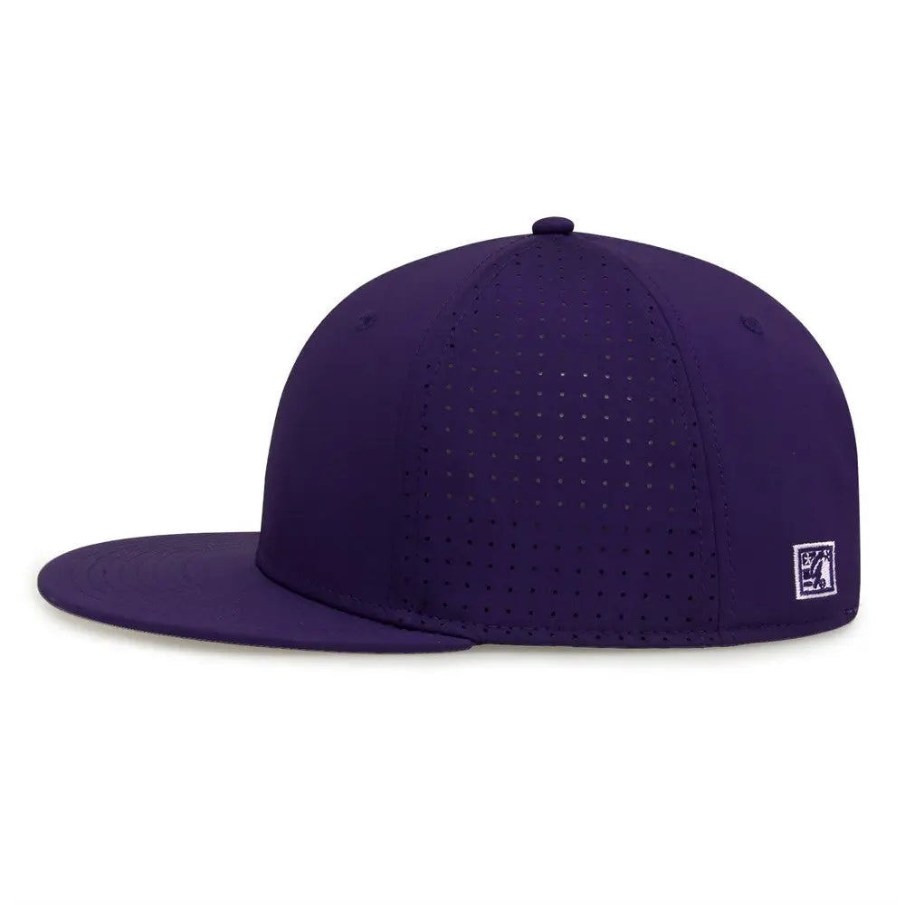 The Game GB906Y Youth Perforated GameChanger Snapback Cap - Purple - Purple / Youth One Size Fits Most