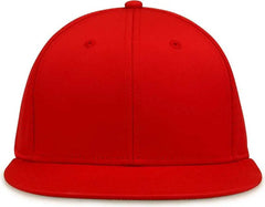 The Game GB906Y Youth Perforated GameChanger Snapback Cap Red Red / Youth One Size Fits Most