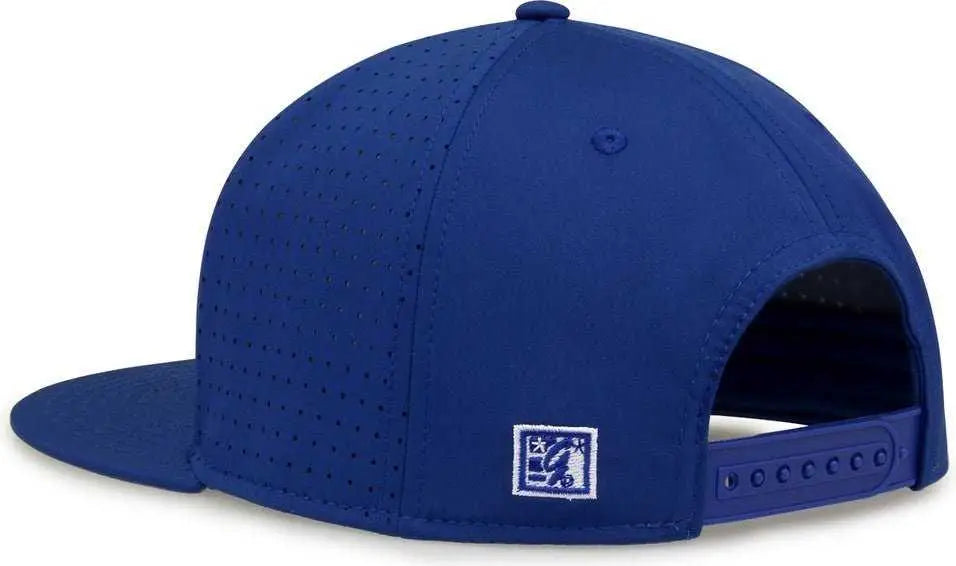 The Game GB906Y Youth Perforated GameChanger Snapback Cap - Royal - Royal / Youth One Size Fits Most
