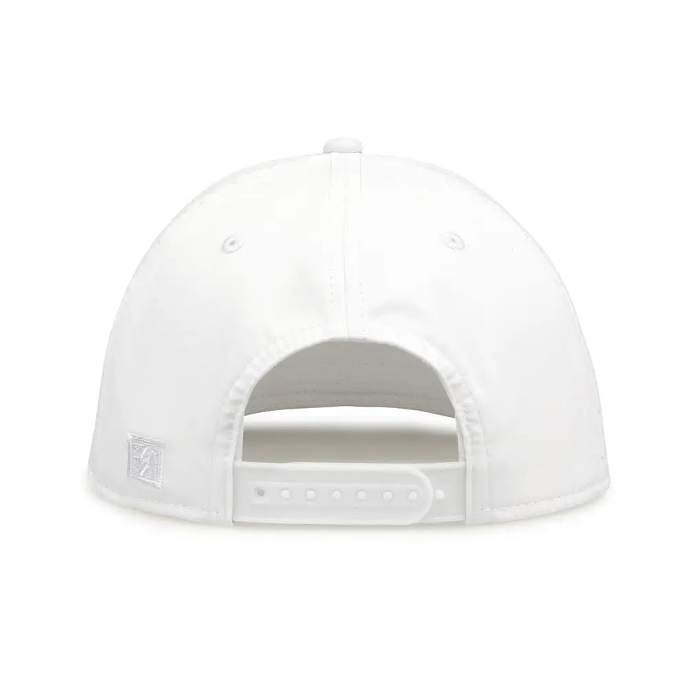 The Game GB906Y Youth Perforated GameChanger Snapback Cap - White - White / Youth One Size Fits Most