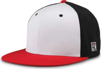 The Game GB997 Pro Shape GameChanger Cap - White Black Red - White Black / 6 1/2’’ - 6 3/4’’
