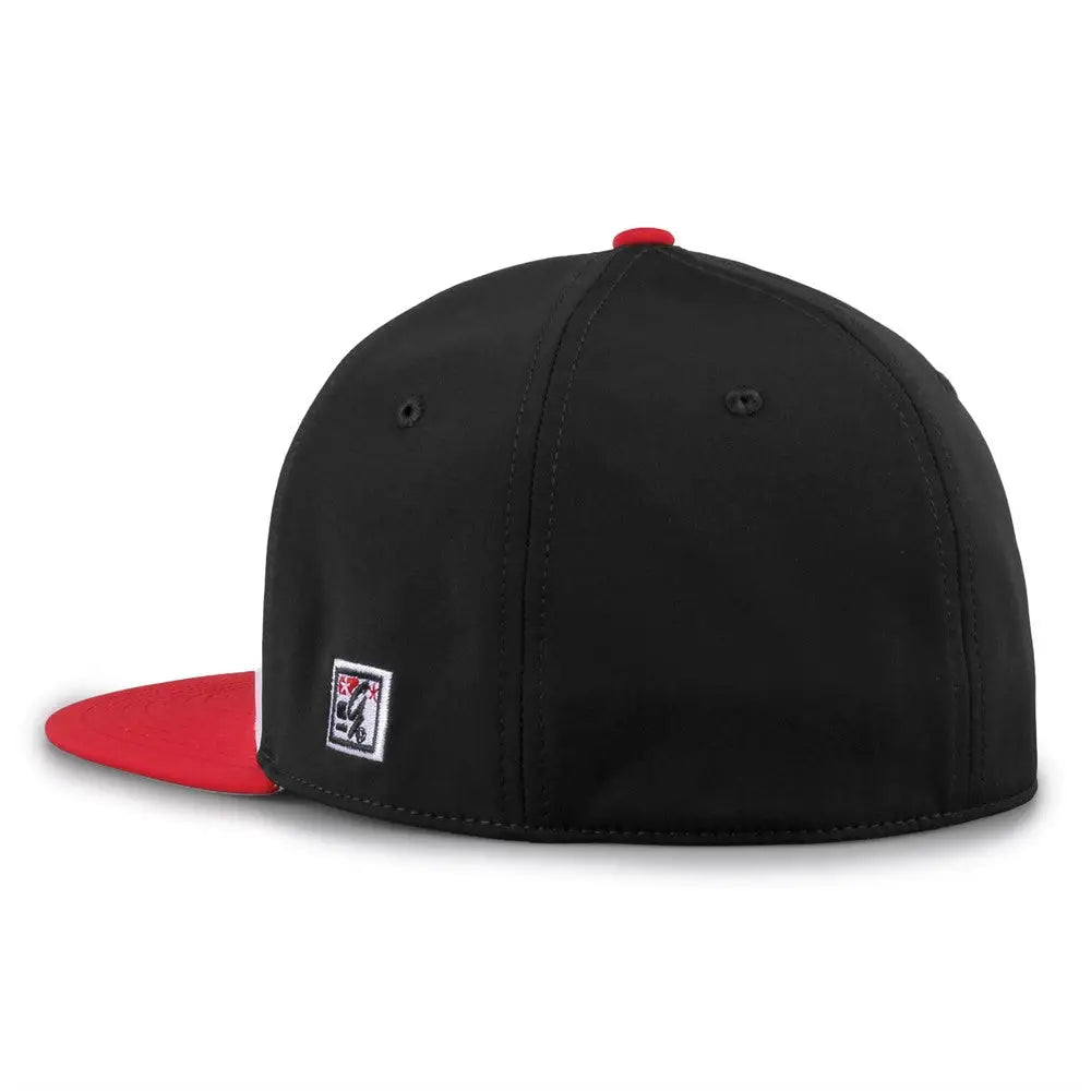 The Game GB997 Pro Shape GameChanger Cap - White Black Red