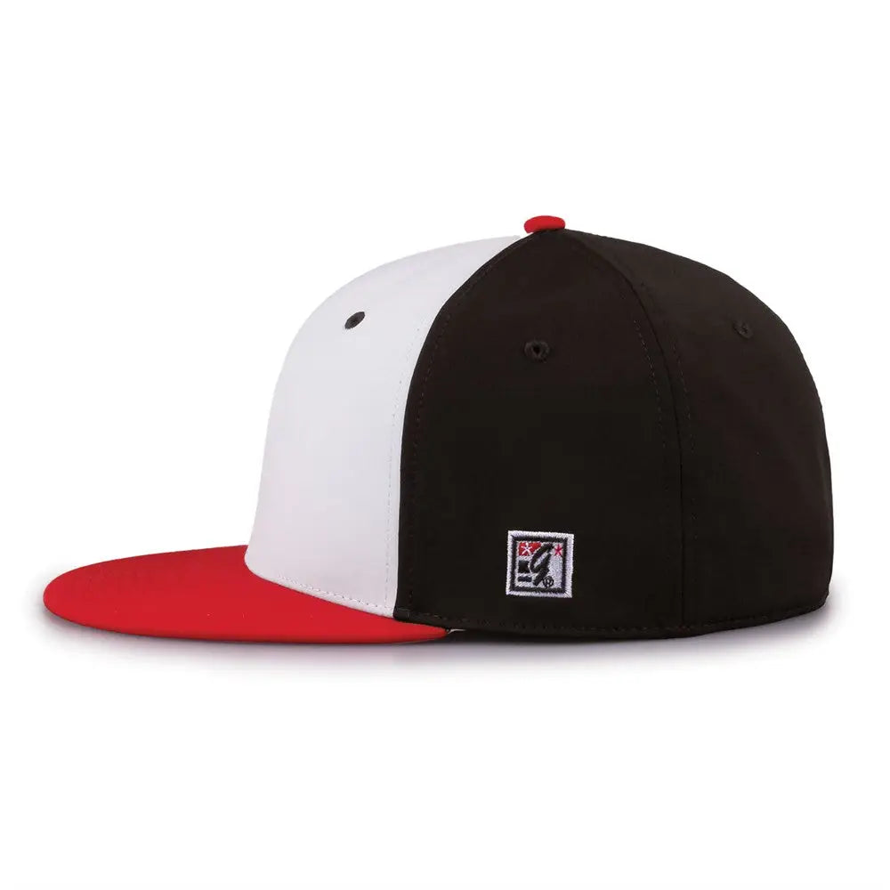 The Game GB997 Pro Shape GameChanger Cap - White Black Red