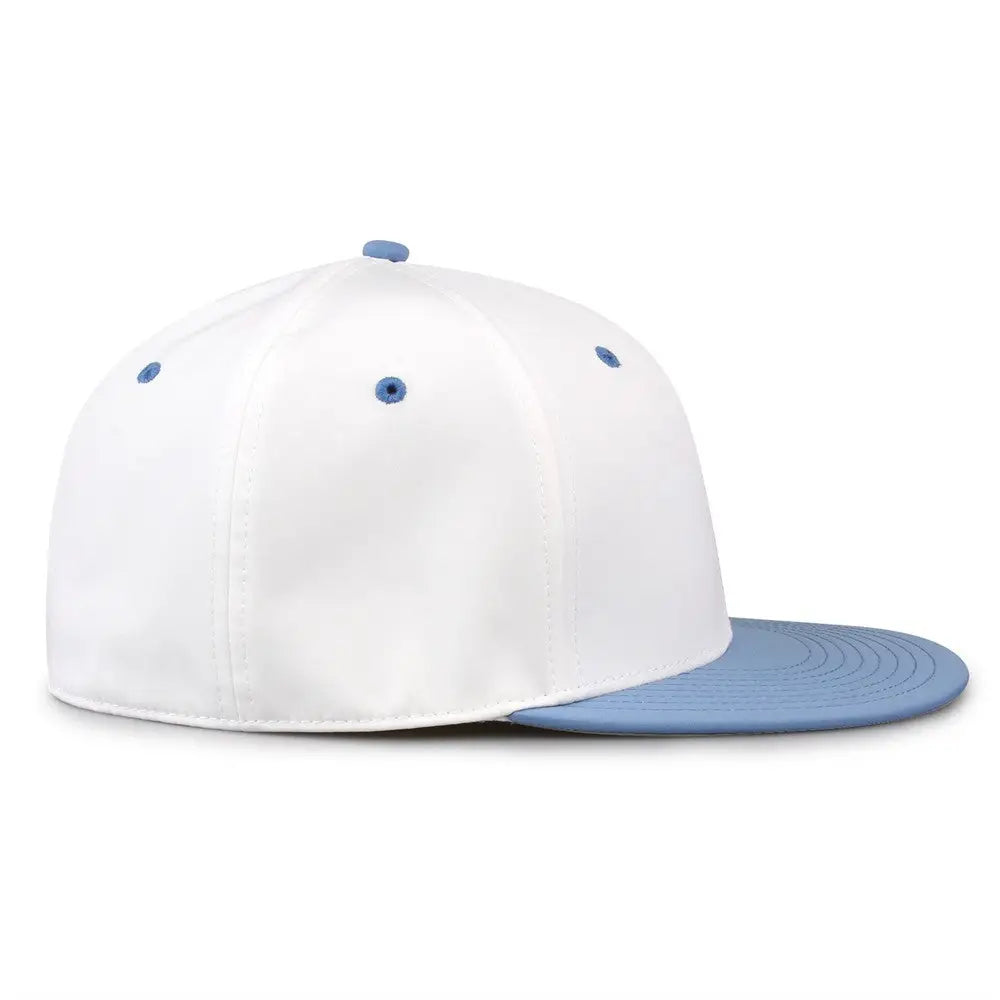 The Game GB997 Pro Shape GameChanger Cap - White Columbia Blue