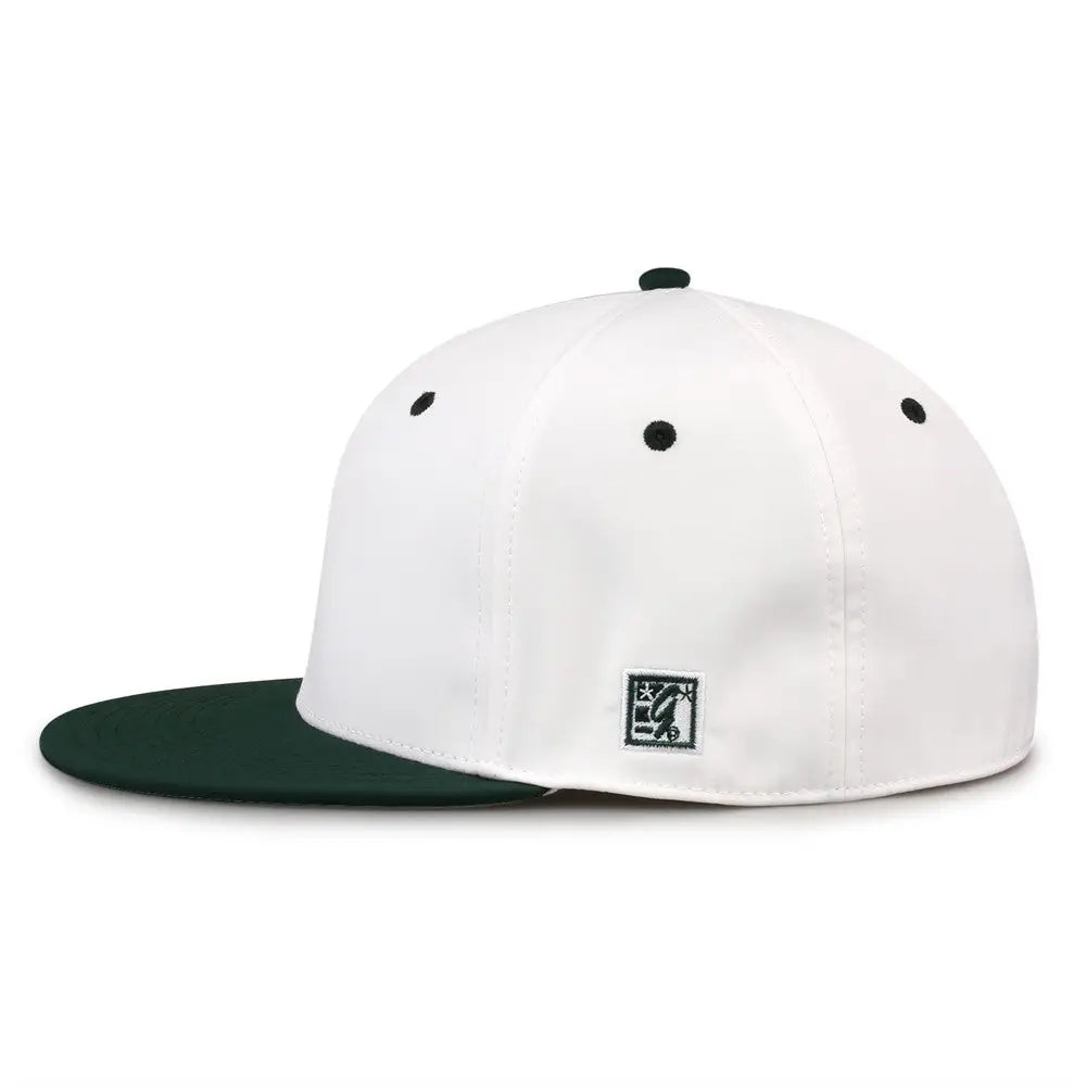 The Game GB997 Pro Shape GameChanger Cap - White Dark Green