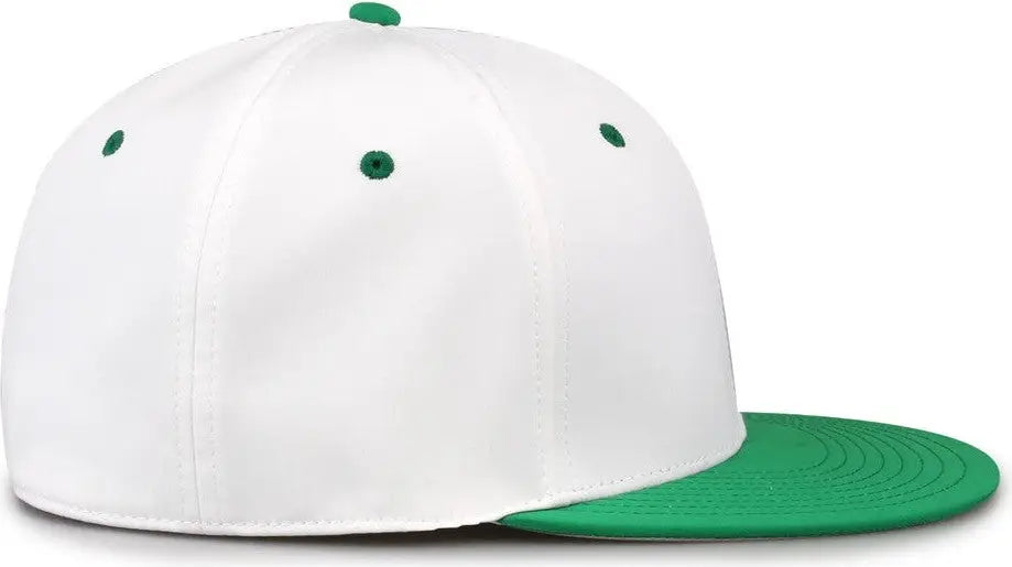 The Game GB997 Pro Shape GameChanger Cap - White Kelly Green