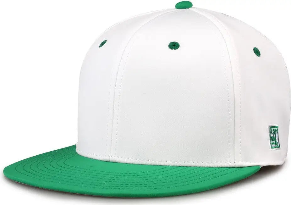 The Game GB997 Pro Shape GameChanger Cap - White Kelly Green