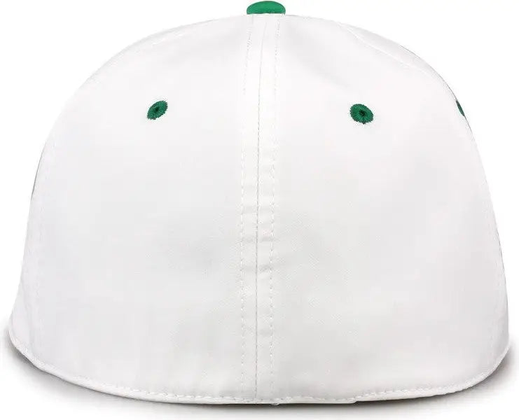 The Game GB997 Pro Shape GameChanger Cap - White Kelly Green