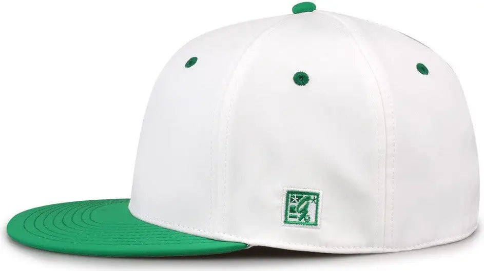 The Game GB997 Pro Shape GameChanger Cap - White Kelly Green