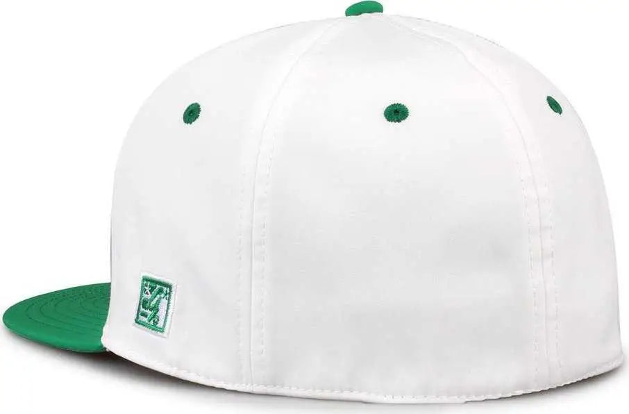 The Game GB997 Pro Shape GameChanger Cap - White Kelly Green