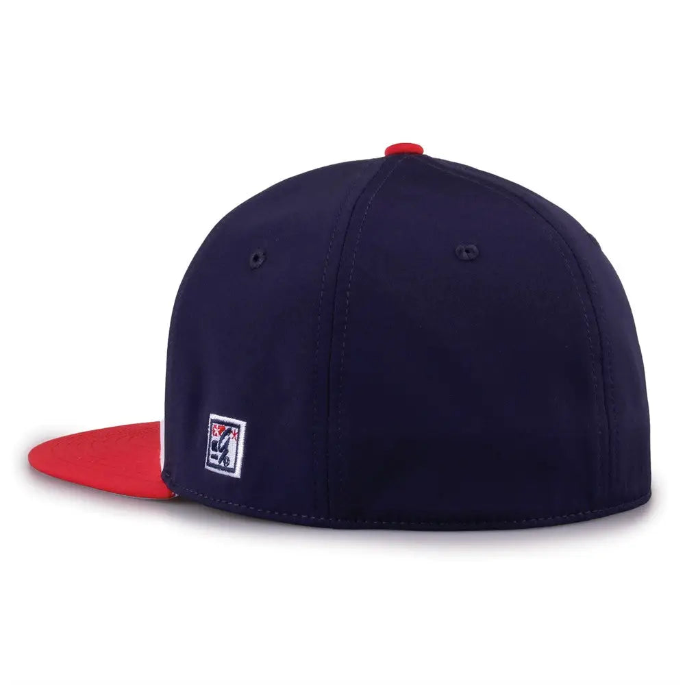 The Game GB997 Pro Shape GameChanger Cap - White Navy Red