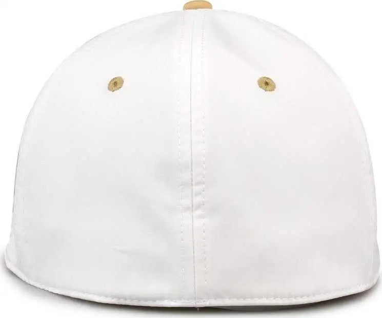 The Game GB997 Pro Shape GameChanger Cap - White Vegas Gold