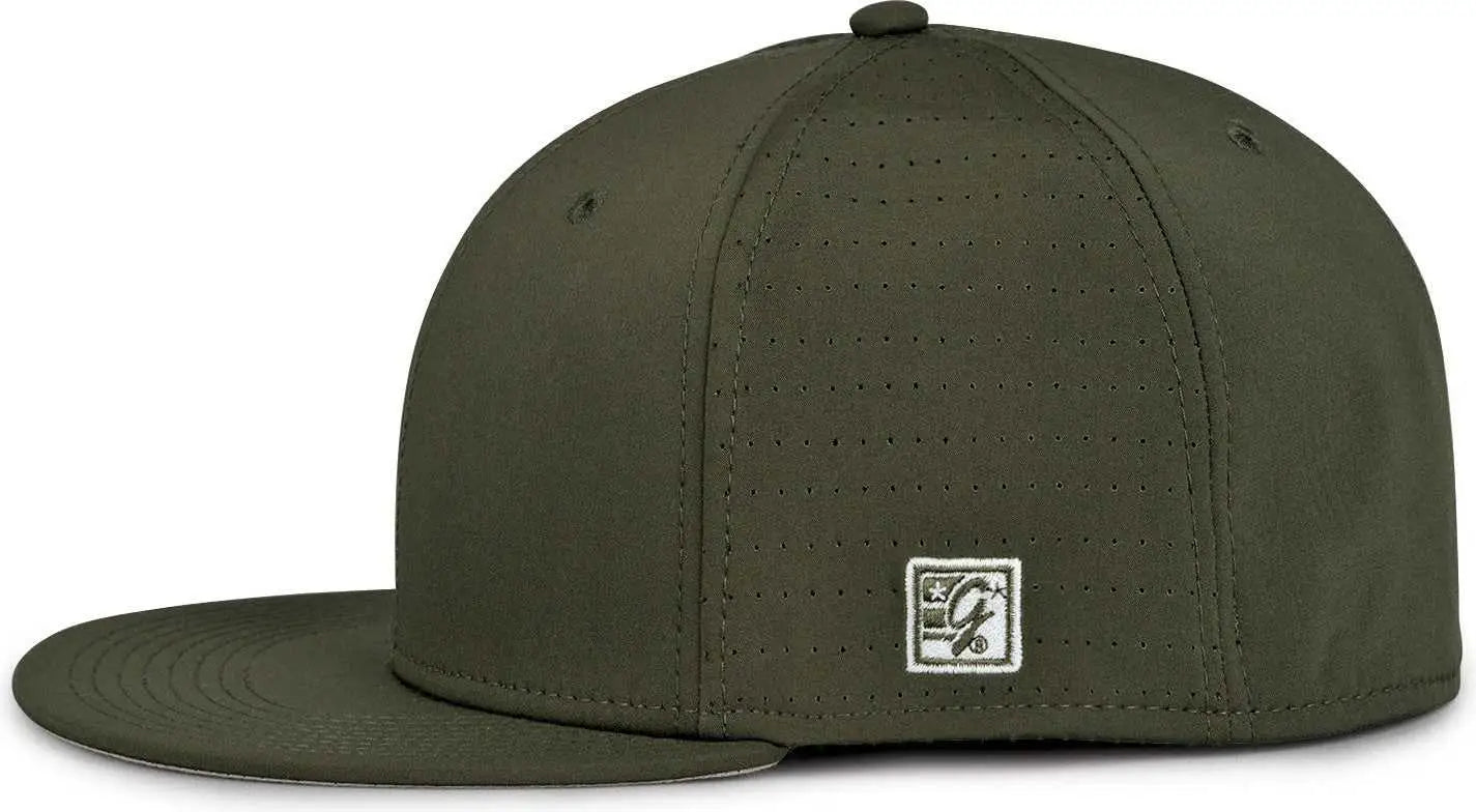 The Game GB998 Perforated GameChanger Cap - Army Green