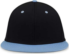 The Game GB998 Perforated GameChanger Cap Black Columbia Blue