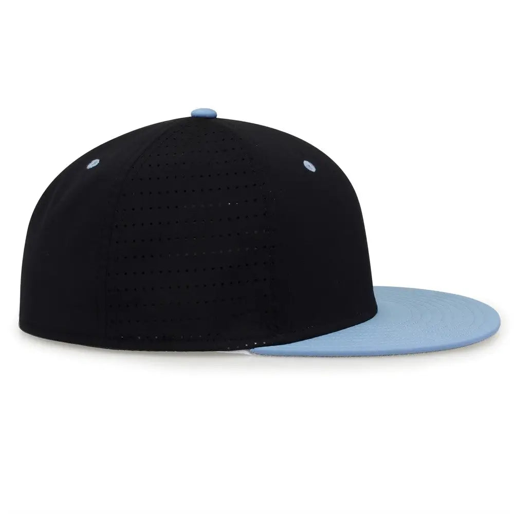 The Game GB998 Perforated GameChanger Cap - Black Columbia Blue