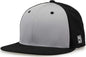 The Game GB998 Perforated GameChanger Cap Black Gray Black Gray / 6 1/2’’ 6 3/4’’