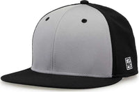 The Game GB998 Perforated GameChanger Cap Black Gray Black Gray / 6 1/2’’ 6 3/4’’