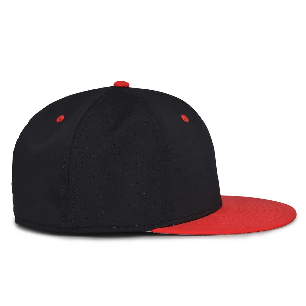 The Game GB998 Perforated GameChanger Cap - Black Red