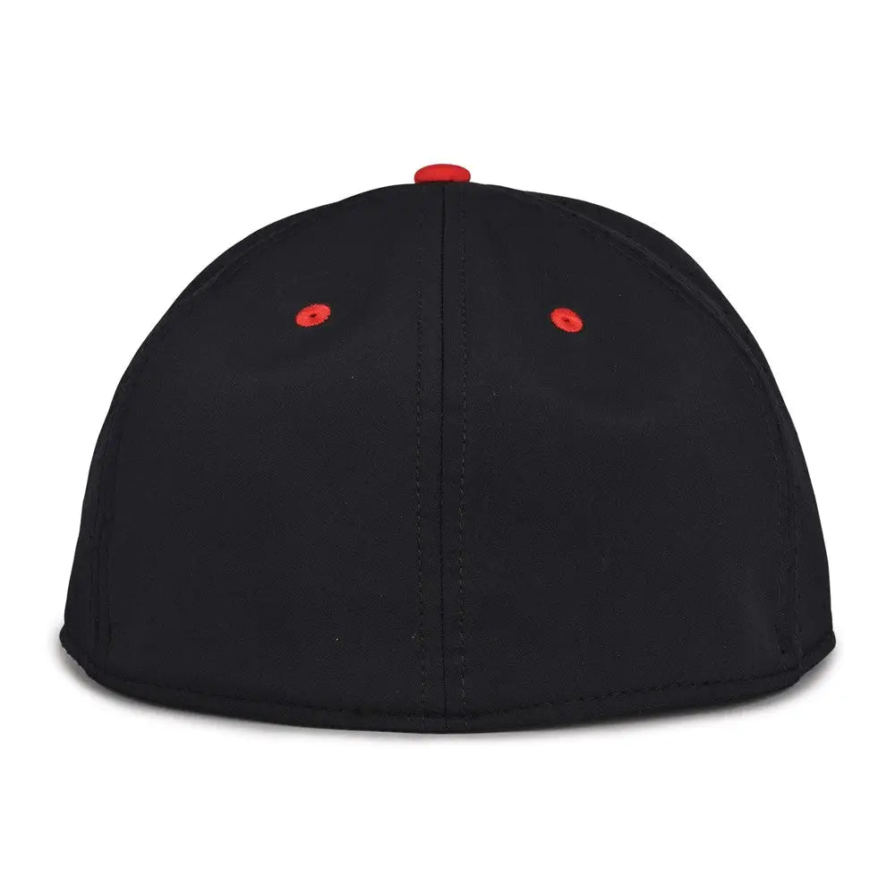 The Game GB998 Perforated GameChanger Cap - Black Red