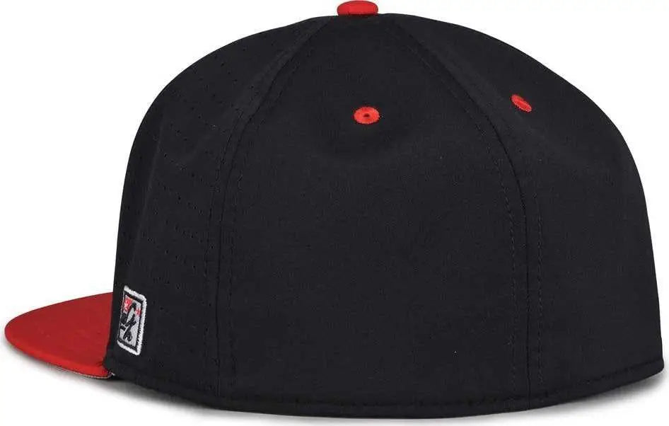 The Game GB998 Perforated GameChanger Cap - Black Red