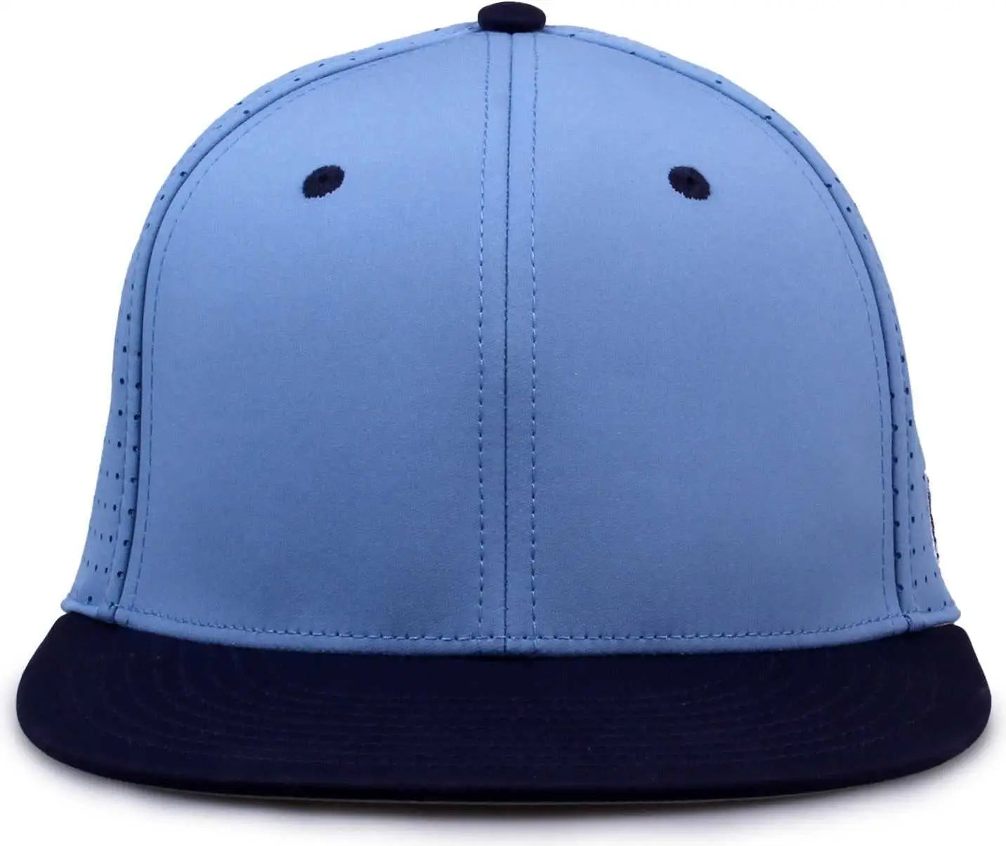 The Game GB998 Perforated GameChanger Cap - Columbia Blue Navy
