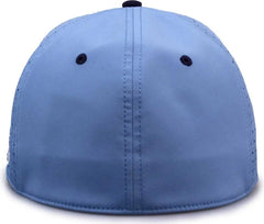 The Game GB998 Perforated GameChanger Cap Columbia Blue Navy