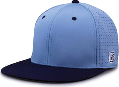 The Game GB998 Perforated GameChanger Cap Columbia Blue Navy Columbia Blue Navy / XS