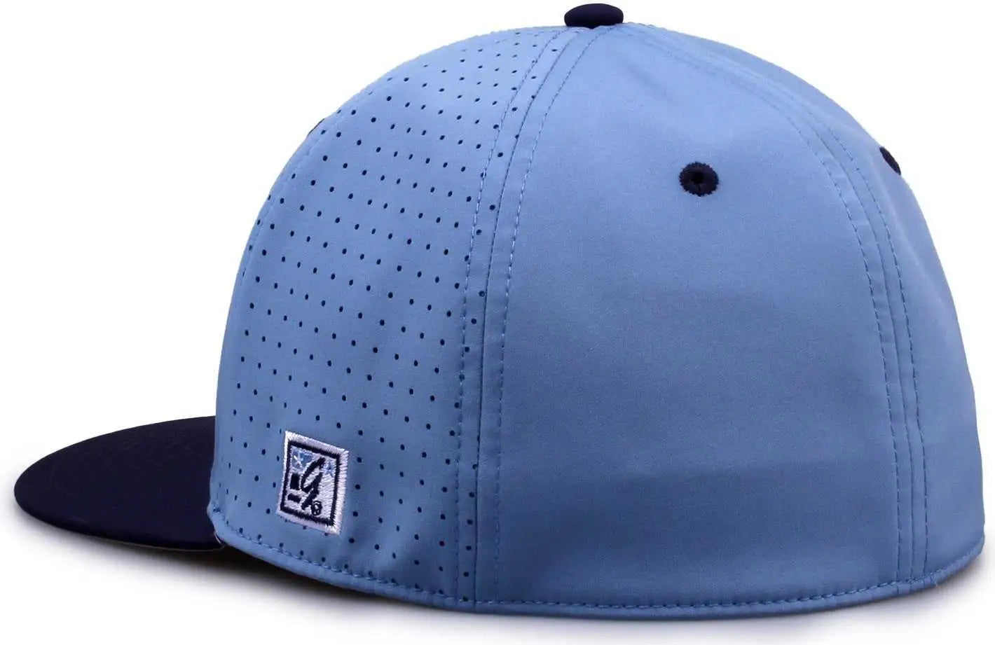 The Game GB998 Perforated GameChanger Cap - Columbia Blue Navy
