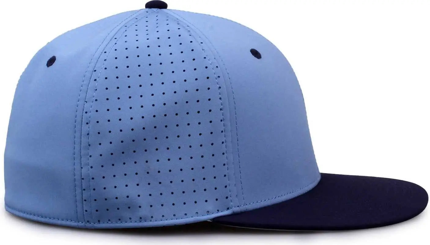 The Game GB998 Perforated GameChanger Cap - Columbia Blue Navy