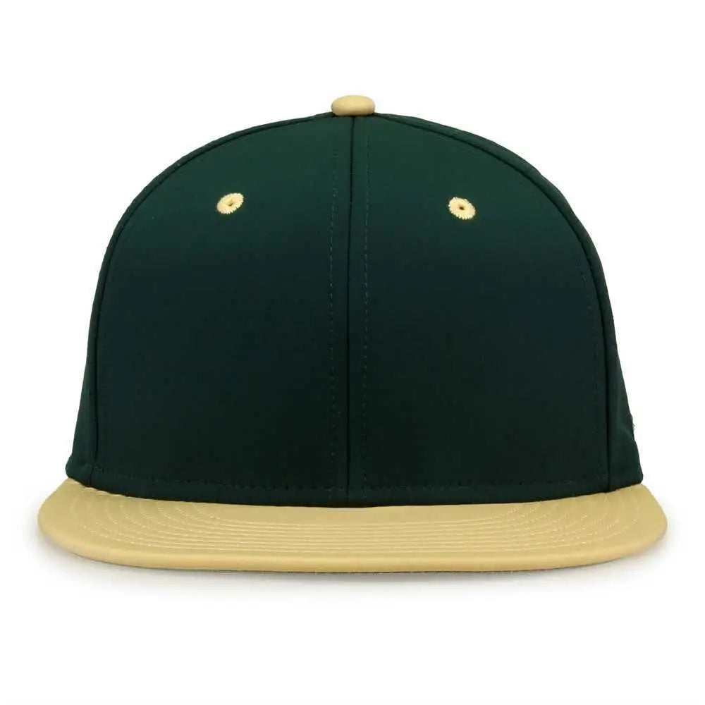 The Game GB998 Perforated GameChanger Cap - Dark Green Vegas Gold
