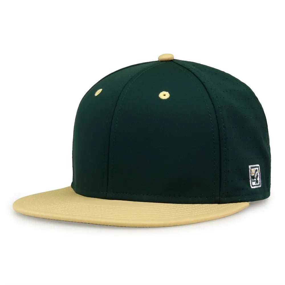 The Game GB998 Perforated GameChanger Cap - Dark Green Vegas Gold