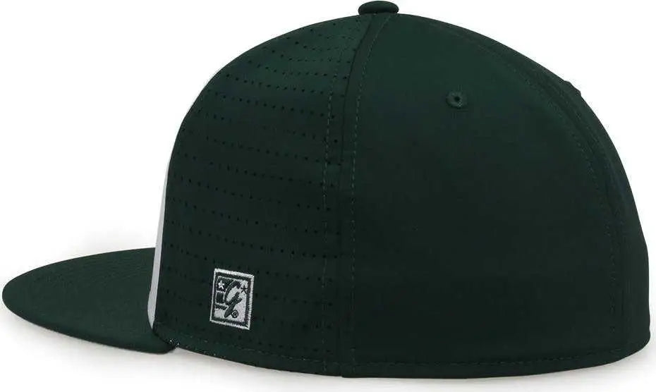 The Game GB998 Perforated GameChanger Cap - Dark Green White