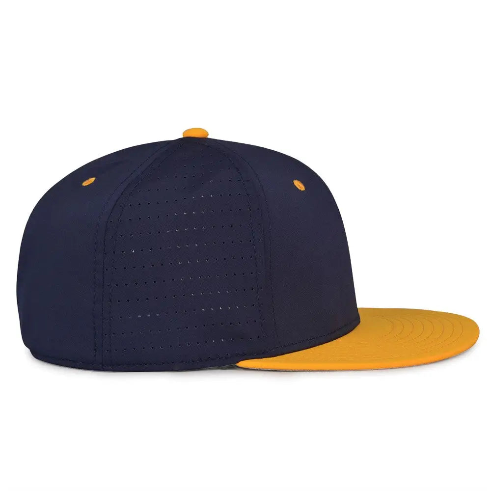 The Game GB998 Perforated GameChanger Cap - Navy Athletic Gold