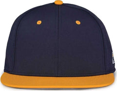 The Game GB998 Perforated GameChanger Cap Navy Athletic Gold