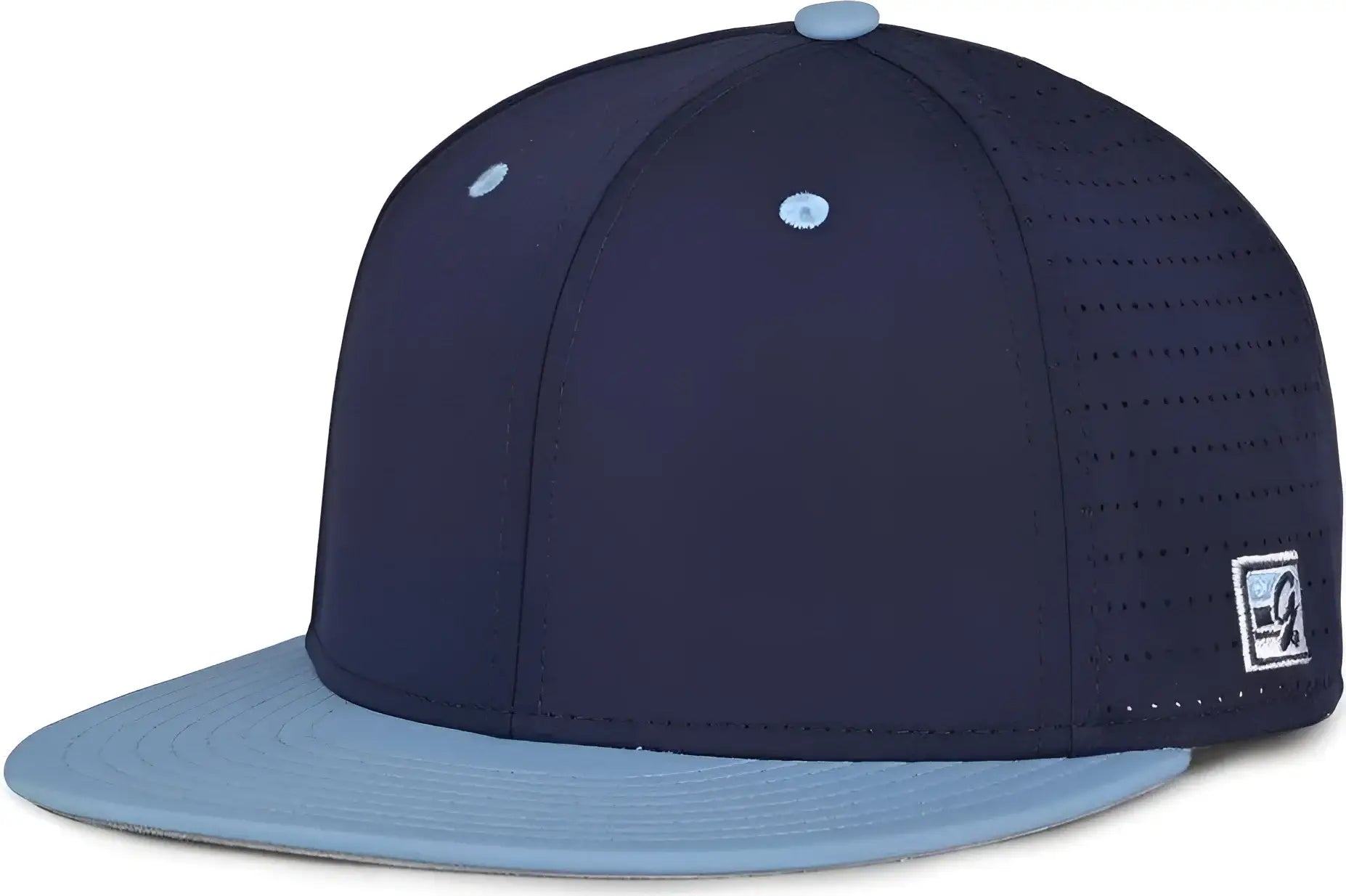 The Game GB998 Perforated GameChanger Cap Navy Columbia Blue Navy Columbia Blue / 6 1/2’’ 6 3/4’’
