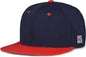 The Game GB998 Perforated GameChanger Cap Navy Red Navy Red / 6 1/2’’ 6 3/4’’