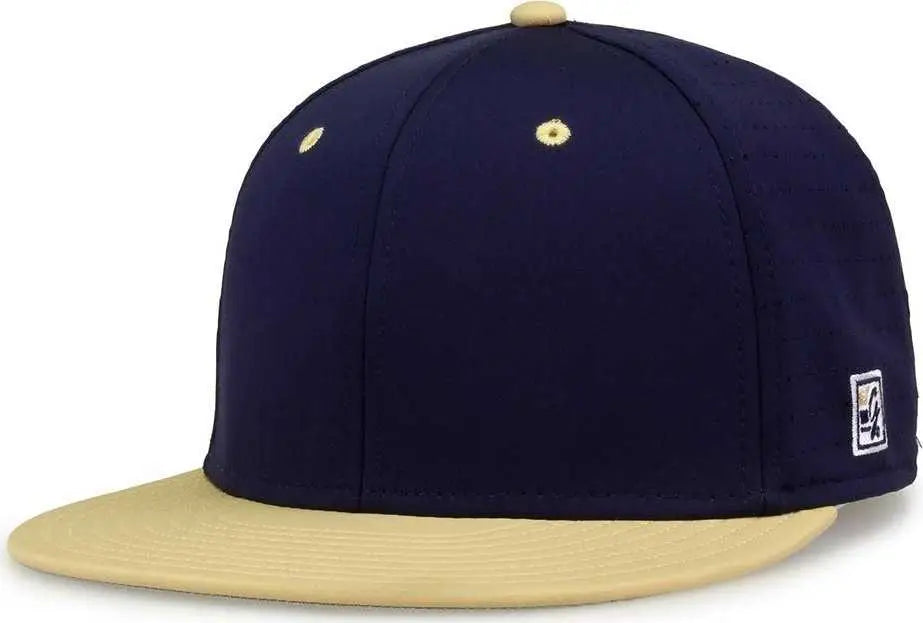The Game GB998 Perforated GameChanger Cap Navy Vegas Gold Navy Vegas Gold / 6 1/2’’ 6 3/4’’
